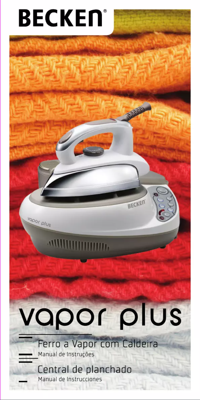 Page 1 de la notice Manuel utilisateur Becken Vapor Max