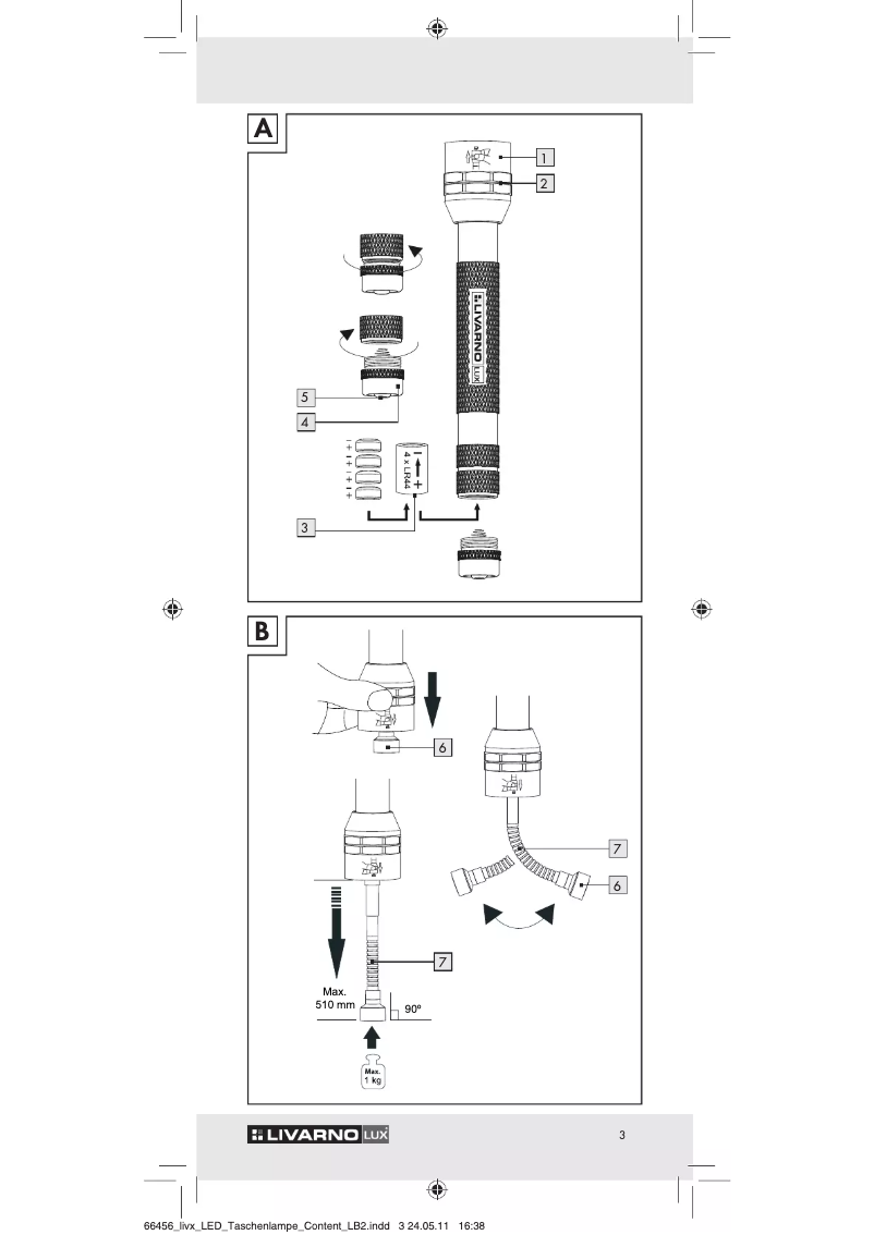 Image de la première page du manuel de l'appareil IAN 66456