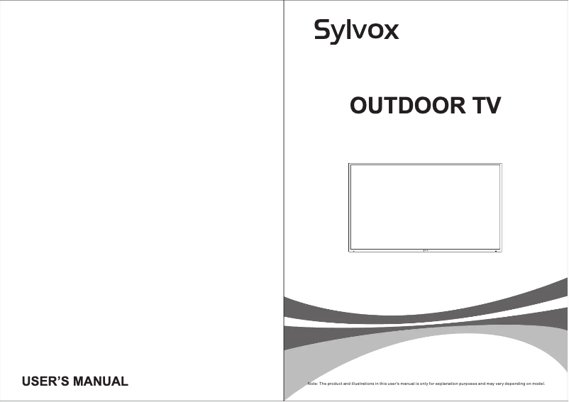 Página 1 del manual Manual de usuario SYLVOX OT43A2KGGE