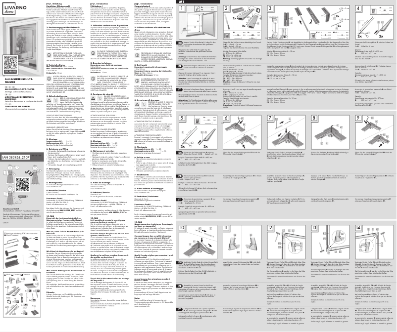 Page 1 de la notice Manuel utilisateur Livarno Lux IAN 383940