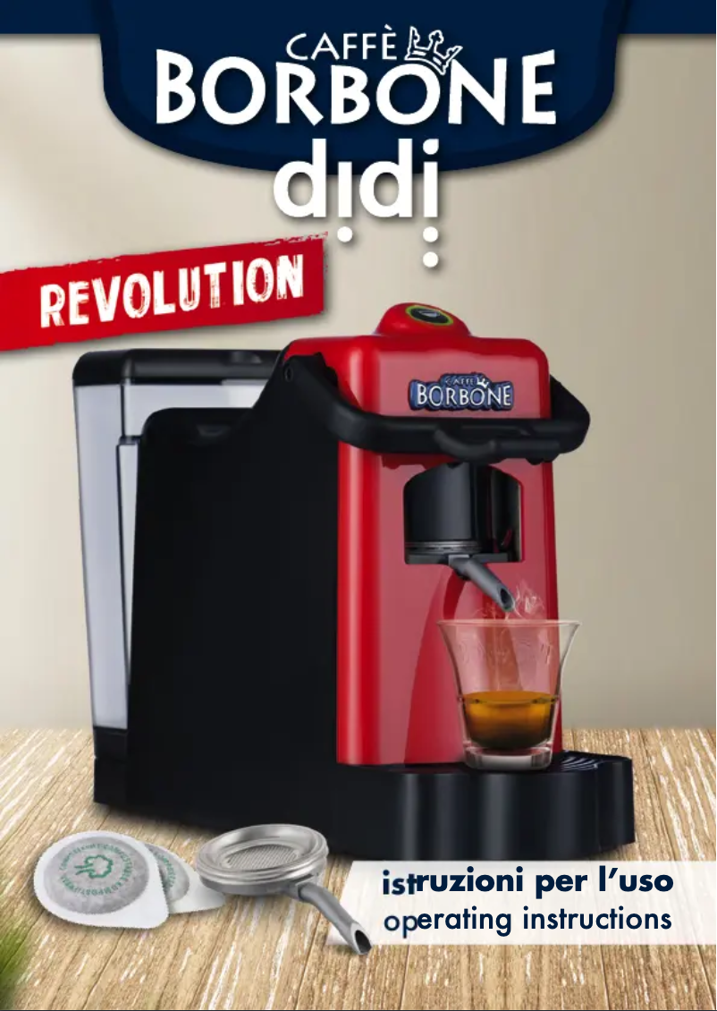 Page n°1 - Manuel utilisateur Didiesse Didì Borbone