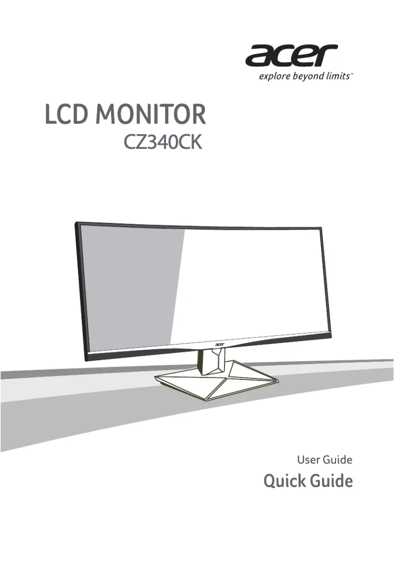 Image de la première page du manuel de l'appareil CZ340CKB