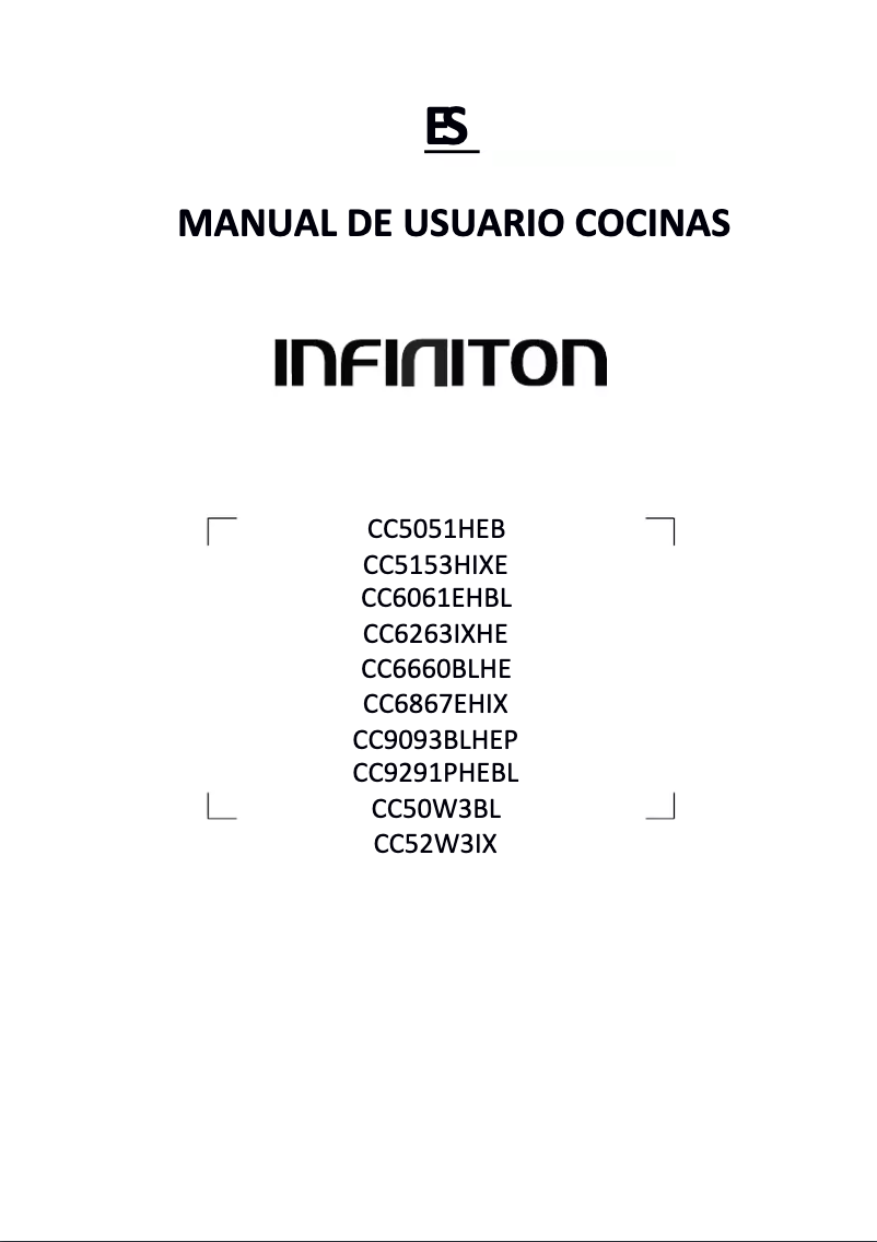 Page 1 de la notice Manuel utilisateur Infiniton CC50W3BL