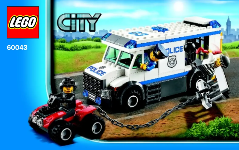 Página 1 del manual Manual de usuario Lego City 60043