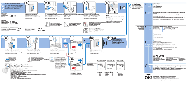 Page 1 de la notice Guide d'installation Siemens SM65E331CH