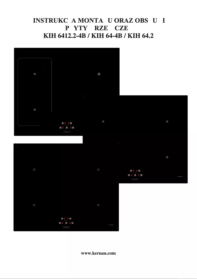 Page 1 de la notice Manuel utilisateur Kernau KIH 64.1