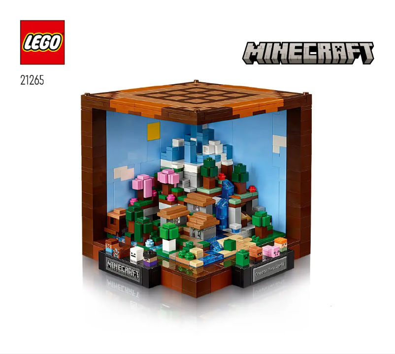 Page n°1 - Manuel utilisateur Lego Minecraft 21265