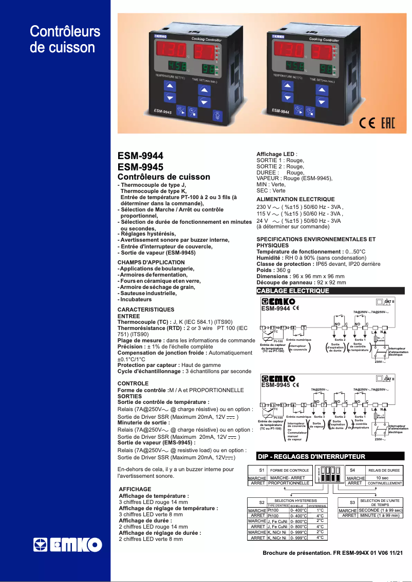 Página 1 del manual Manual de usuario Emko ESM-9944-N