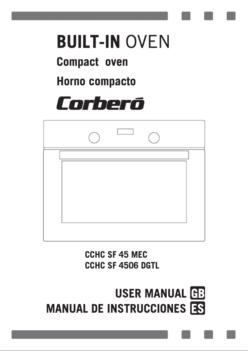 Page 1 de la notice Manuel utilisateur Corbero CCHCSF4506DGTL