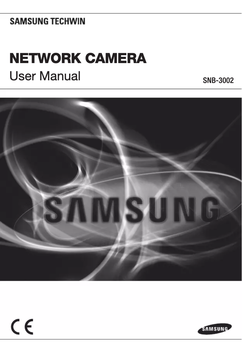 Page n°1 - Manuel utilisateur Hanwha SNB-3002