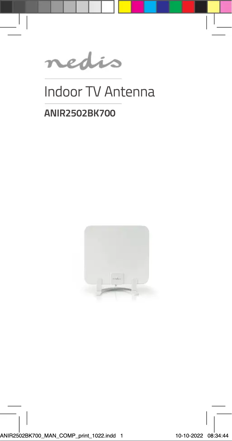 Image de la première page du manuel de l'appareil ANIR2502BK700