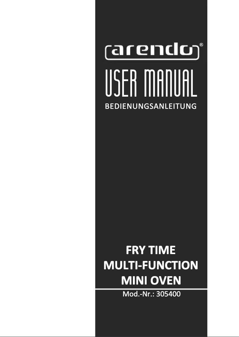 Página 1 del manual Manual de usuario Arendo 307061