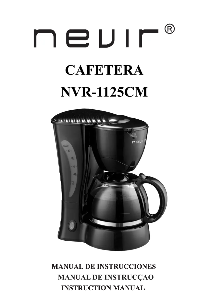 Page 1 de la notice Manuel utilisateur Nevir NVR-1125 CM