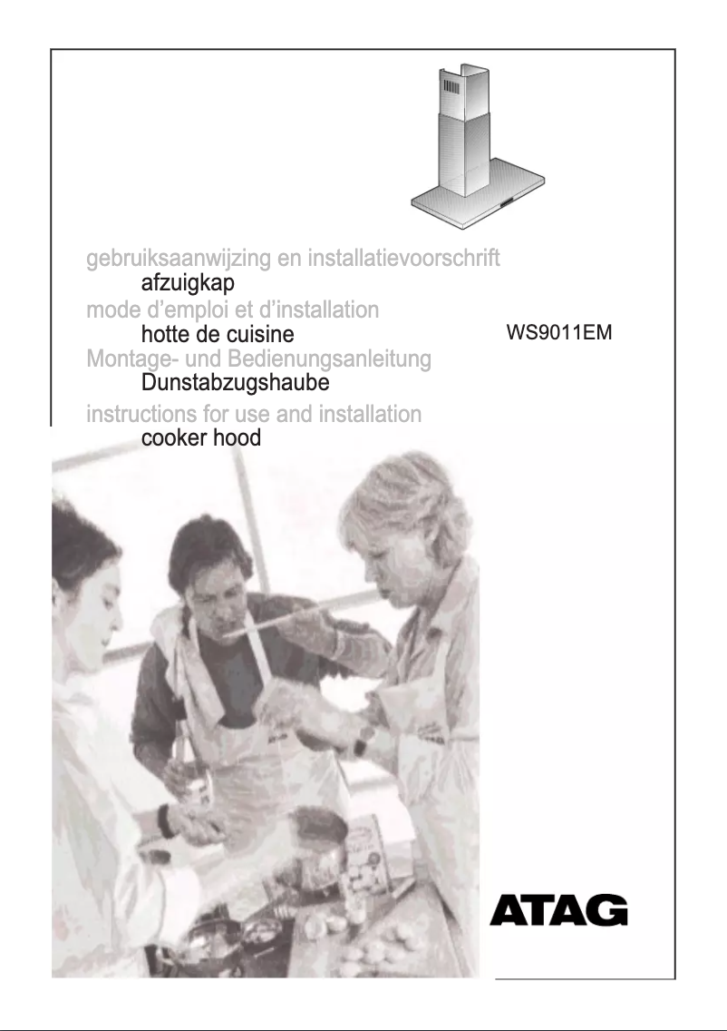 Page n°1 - Manuel utilisateur Atag WS9011EM