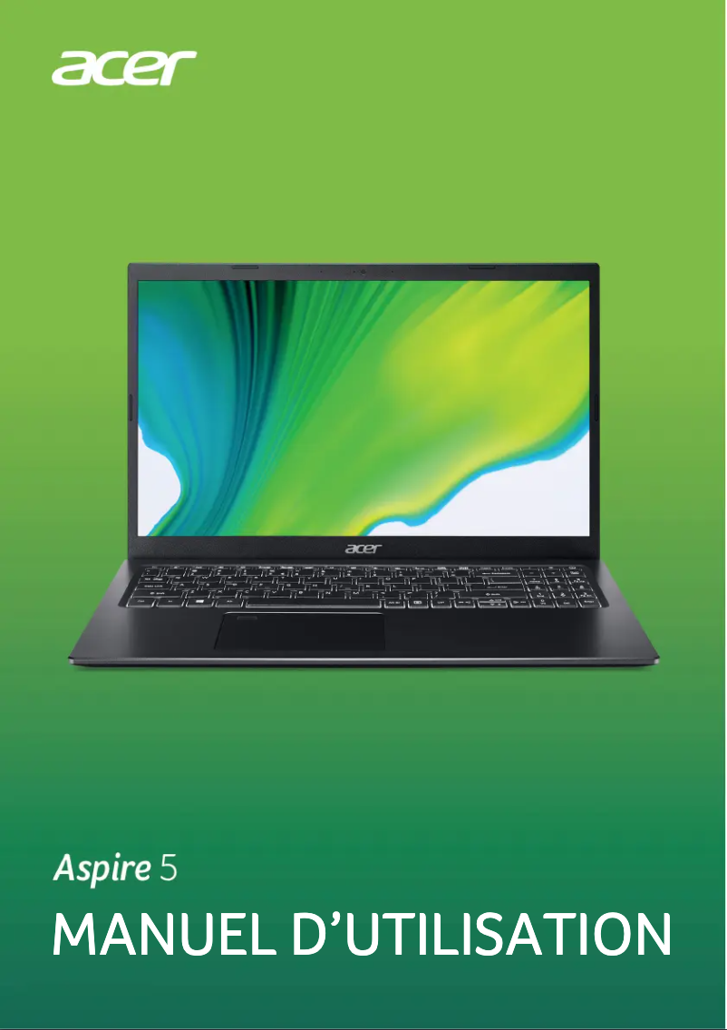 Page n°1 - Manuel utilisateur Acer Aspire 5
