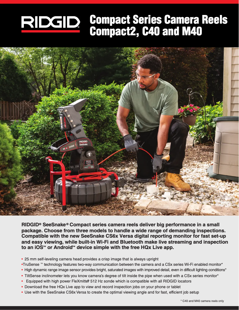 Page n°1 - Catalogue Ridgid SeeSnake Compact M40