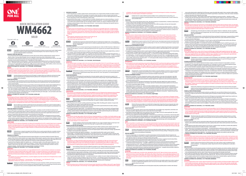 Image de la première page du manuel de l'appareil WM 4662