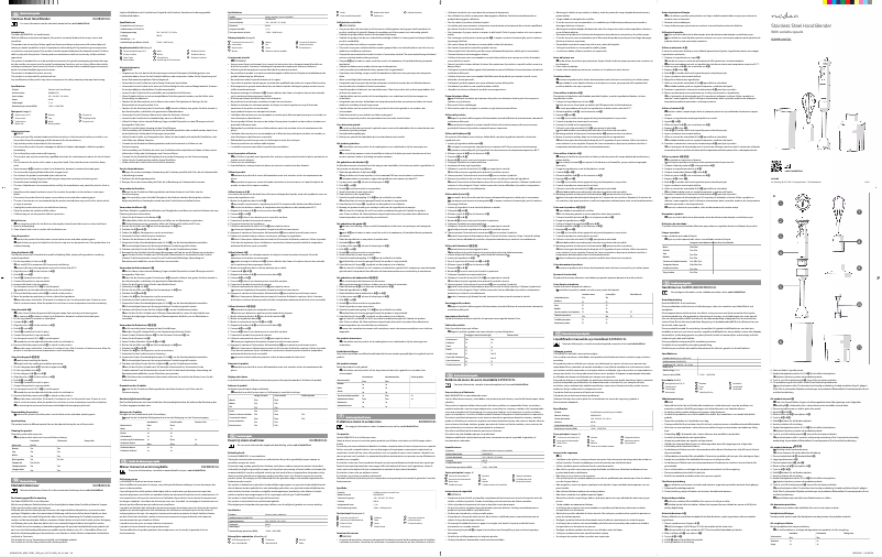 Page 1 de la notice Manuel utilisateur Nedis KAHB400CAL
