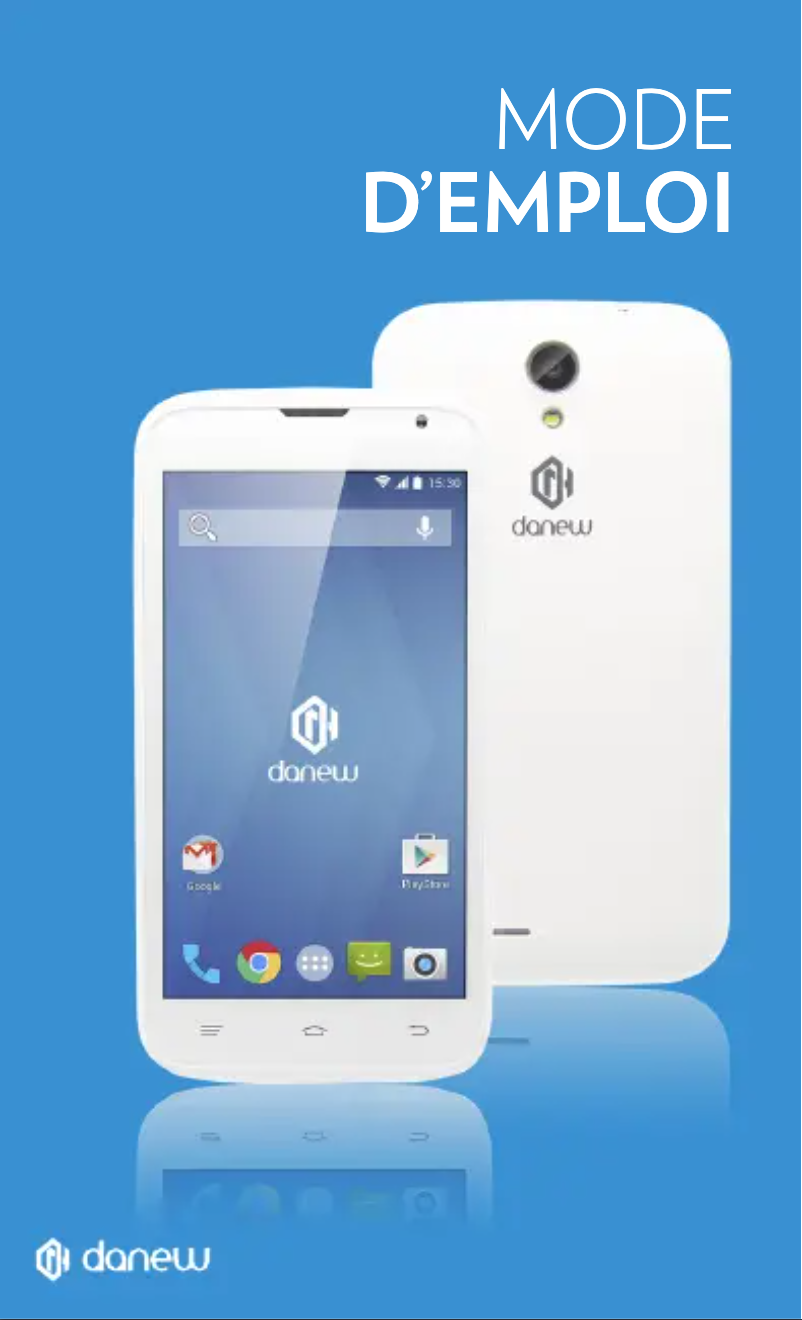 Page n°1 - Manuel utilisateur Danew Konnect 455 v2