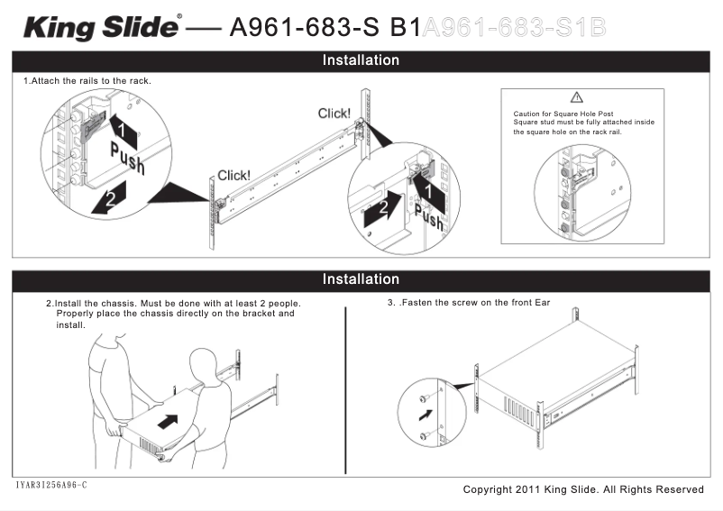 Page n°1 - Guide d'installation Gigabyte G482-Z52