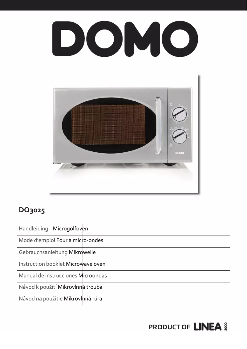 Page 1 de la notice Manuel utilisateur Domo DO3025