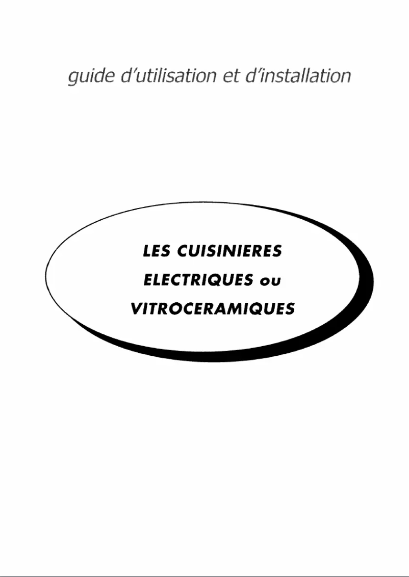 Image de la première page du manuel de l'appareil KVP1161W