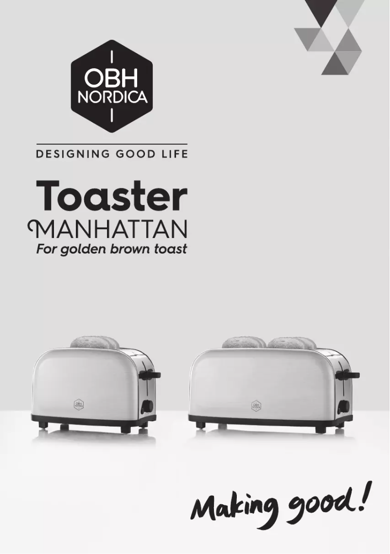 Página 1 del manual Manual de usuario OBH Nordica Manhattan 2259