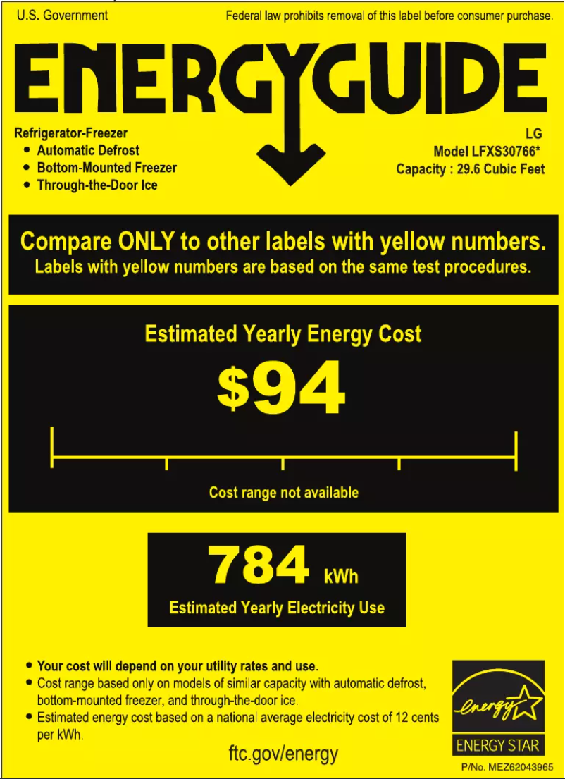 Image de la première page du manuel de l'appareil LFXS30766