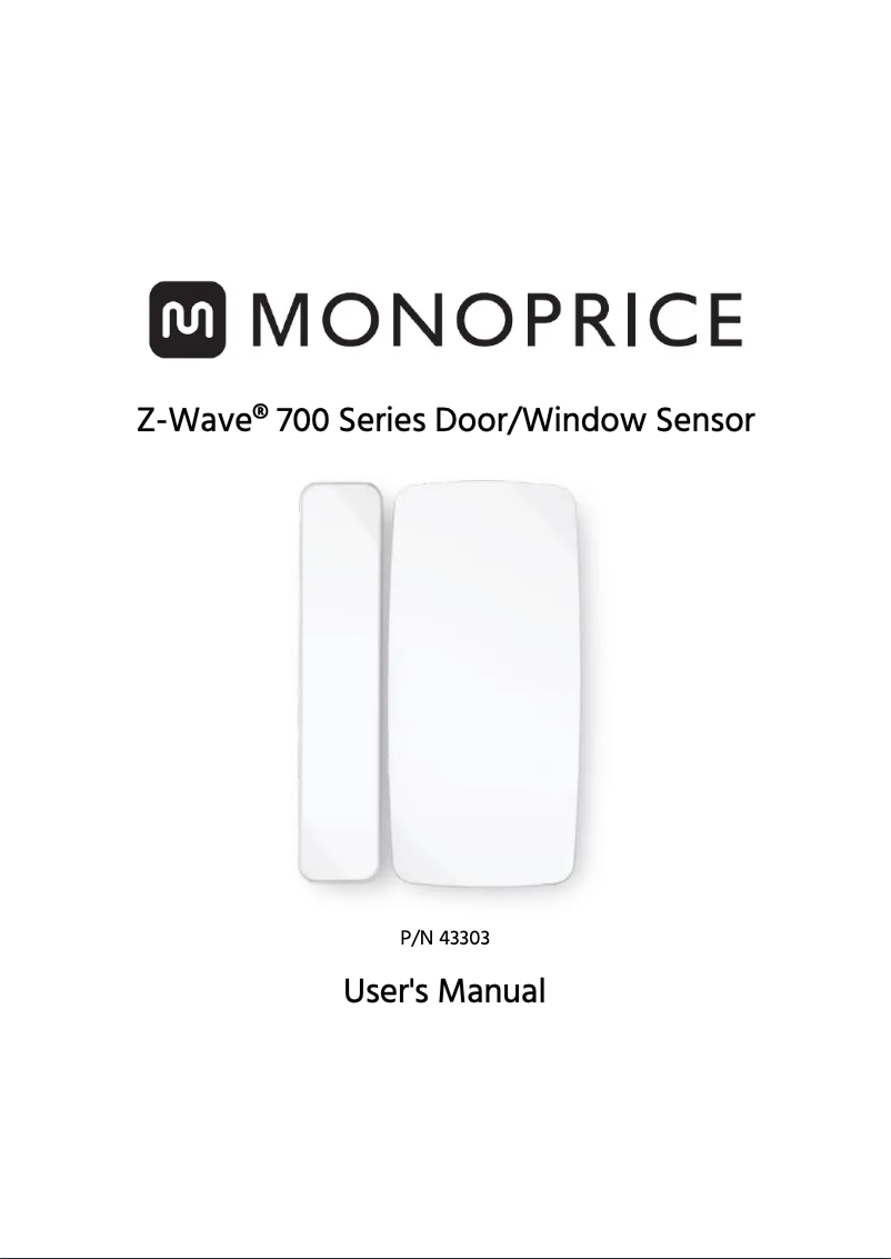 Página 1 del manual Manual de usuario Monoprice 43303