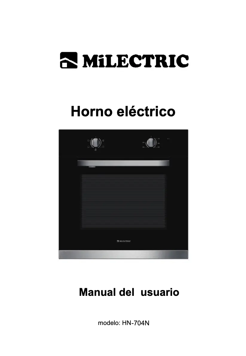 Image de la première page du manuel de l'appareil HN-704N