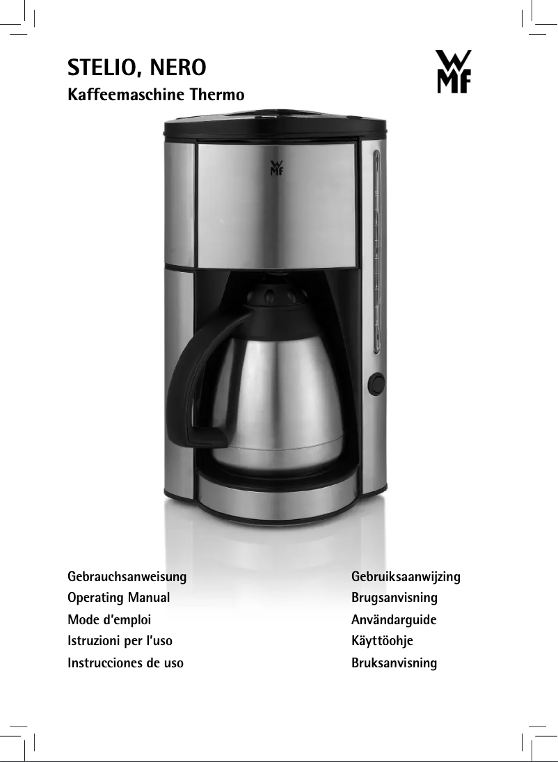 Page 1 de la notice Manuel utilisateur WMF Nero