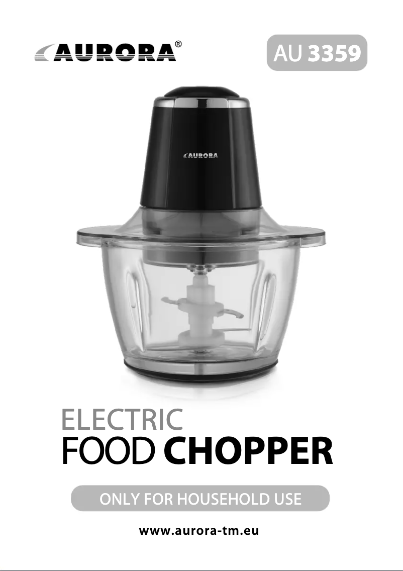 Image de la première page du manuel de l'appareil AU3359