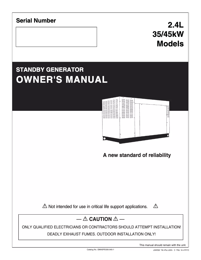 Image de la première page du manuel de l'appareil QT04524ANANR