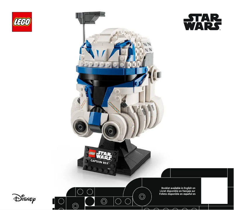 Page 1 de la notice Consignes visuelles Lego Star Wars 75349