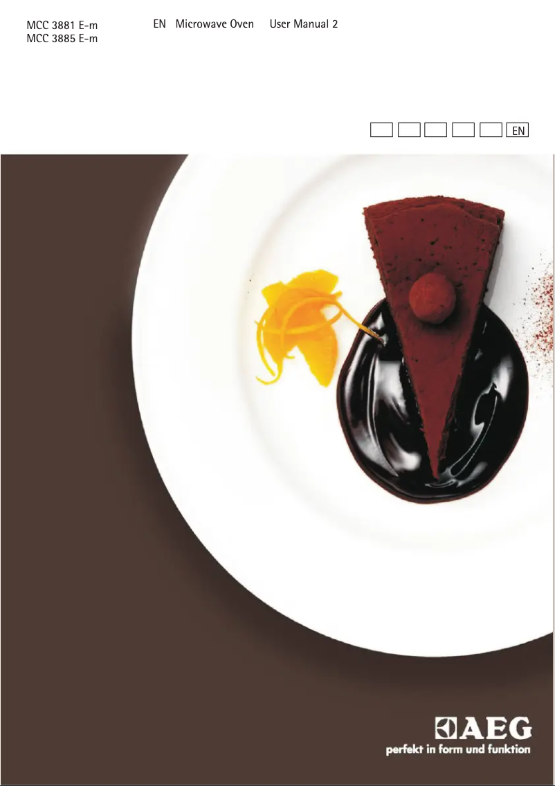 Image de la première page du manuel de l'appareil MCC3885EM