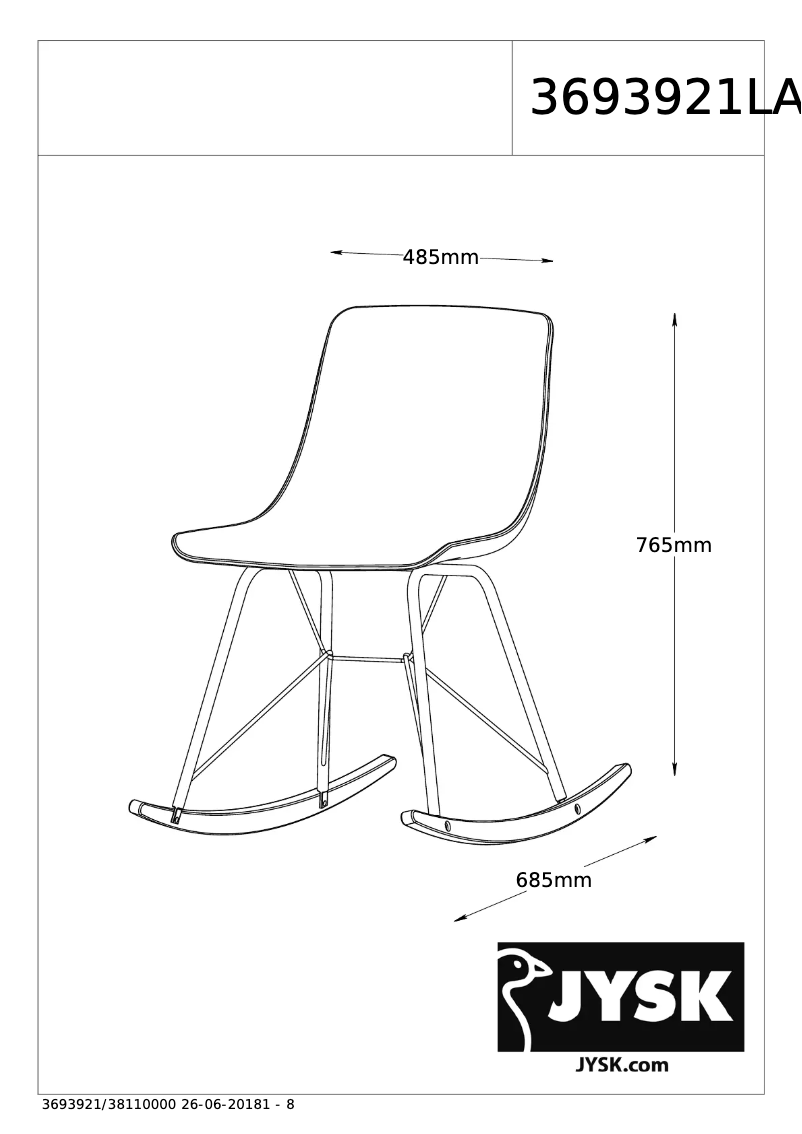 Image de la première page du manuel de l'appareil Langesund
