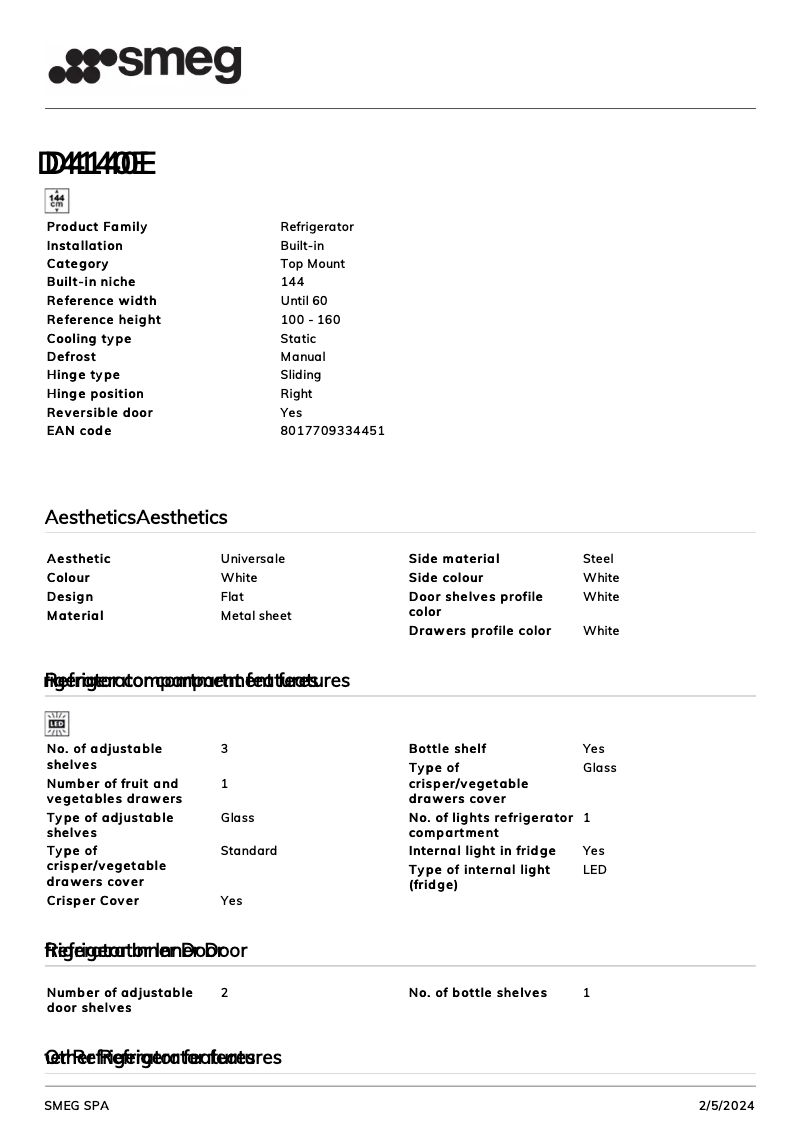 Image de la première page du manuel de l'appareil D4140E