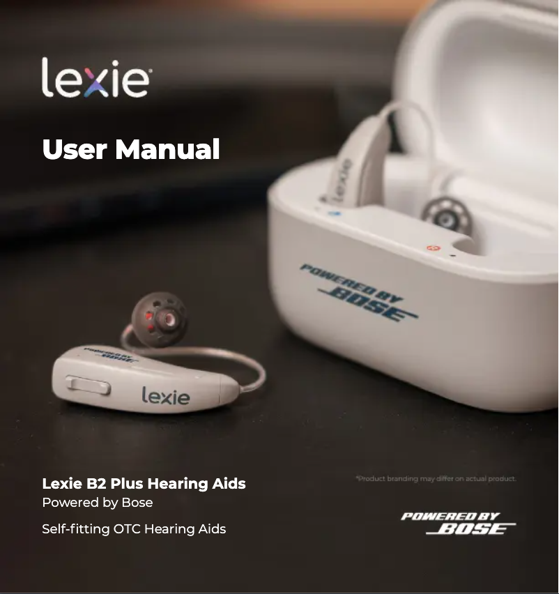 Page n°1 - Manuel utilisateur Lexie B2