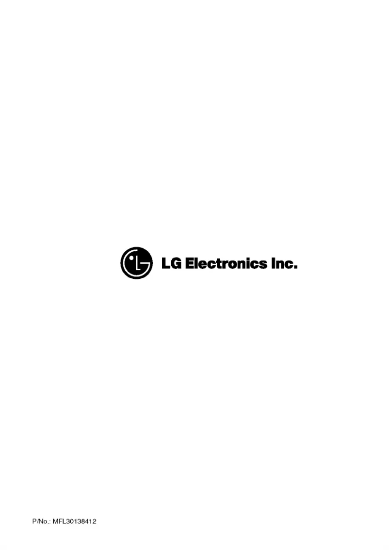 Page 1 of the manual User Manual LG WT-R807