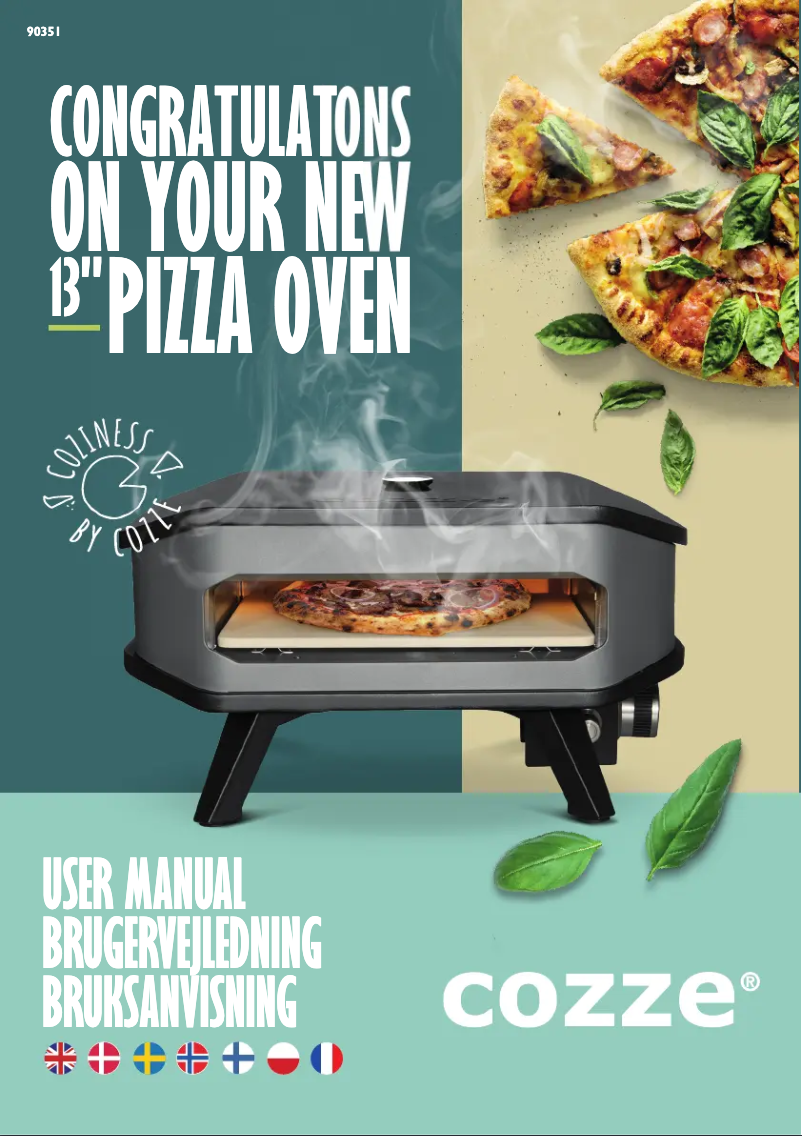 Page n°1 - Manuel utilisateur Cozze 90351