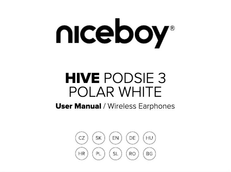 Page 1 de la notice Manuel utilisateur Niceboy WATCH Lite 3