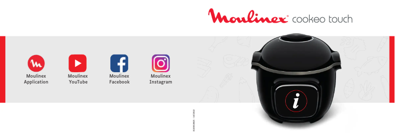 Page 1 de la notice Manuel utilisateur Moulinex Cookeo CE902800