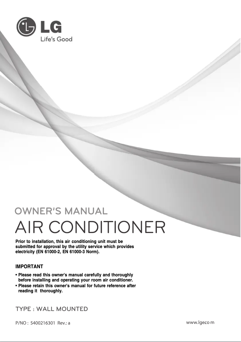 Image de la première page du manuel de l'appareil KSNH1865SM3