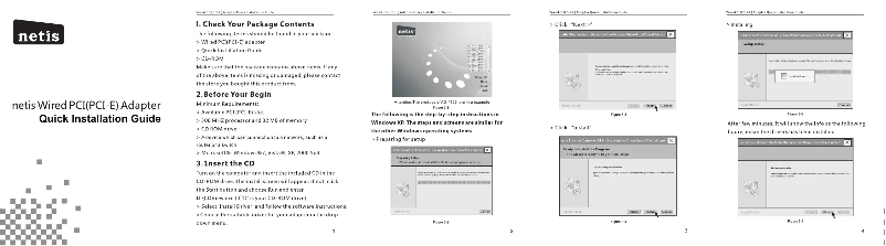 Page 1 de la notice Mode d'emploi Netis AD1103