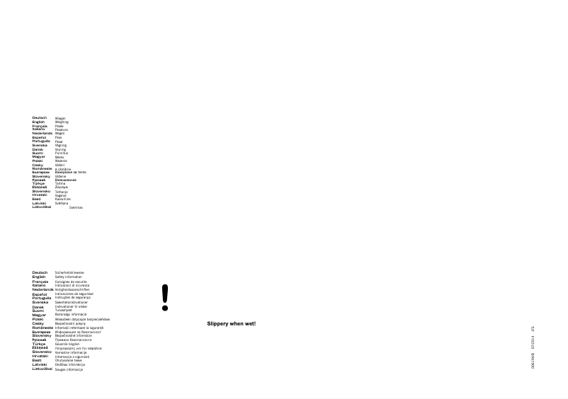 Page n°1 - Manuel utilisateur Soehnle Certified Classic XL