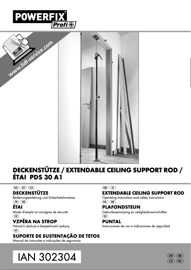 Page n°1 - Manuel utilisateur Powerfix PDS 30 A1