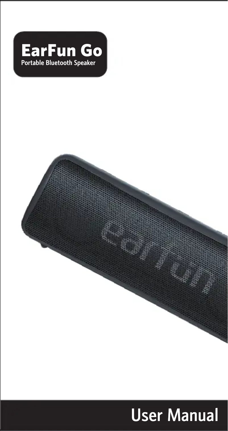 Page n°1 - Manuel utilisateur EarFun Go