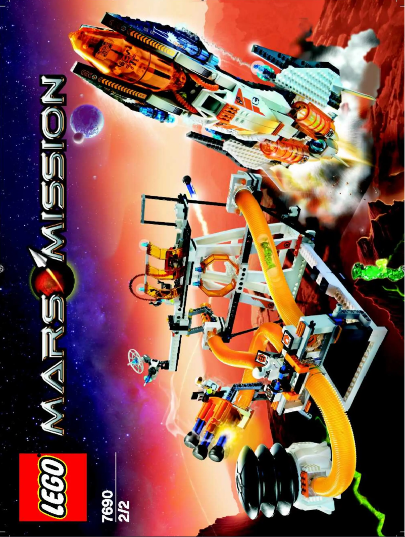 Page n°1 - Manuel utilisateur Lego Space 7690