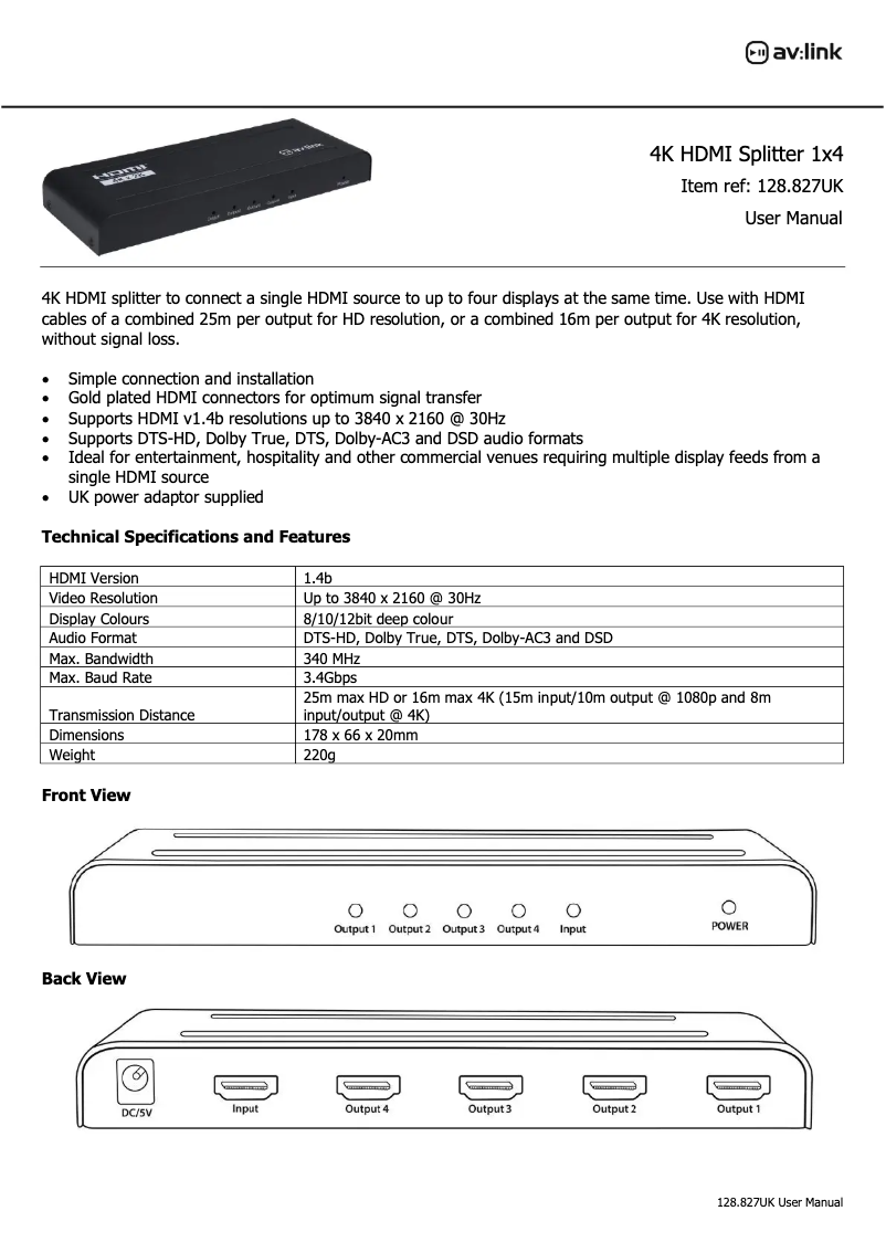 Image de la première page du manuel de l'appareil HDS14