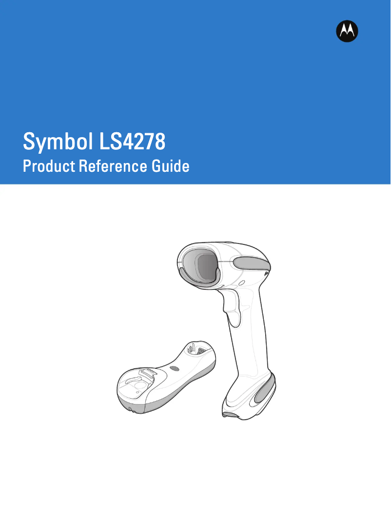 Page n°1 - Manuel utilisateur Zebra Symbol LS4278